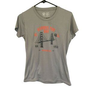 Greenlight Apparel Running Tee "Across The Bay" San Francisco Run 2015 Sz Small